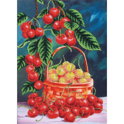 Соковиті черешеньки |  арт. Б-306 | Набір для вишивки бісером