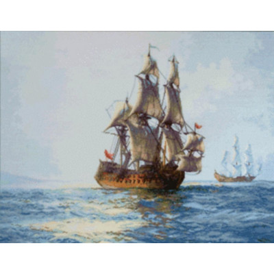 Величний Чарльз у залитих сонцем водах |  арт. М-138 | Набір для вишивки хрестиком