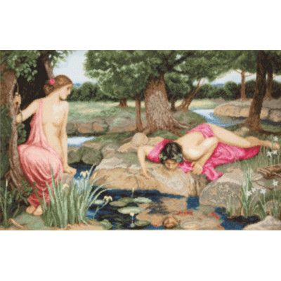 Ехо та Нарцисс |  арт. М-139 | Набір для вишивки хрестиком