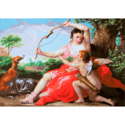 Диана та Купідон | арт. М-14 | Набір у змішаной техніці Диана та Купідон | арт. М-14 | Набір у змішаной техніці