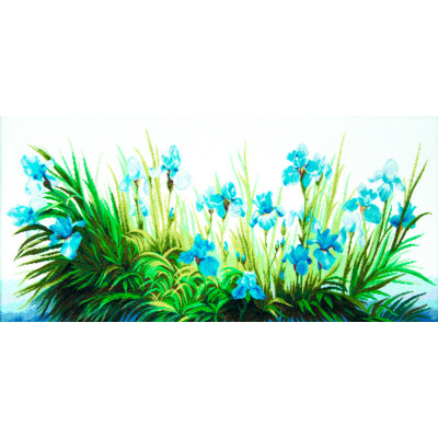 Голубі іриси |  арт. М-192 | Набір для вишивки хрестиком