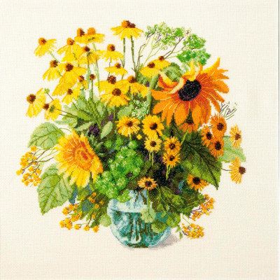 Сонячний букет |  арт. М-213 | Набір у змішаной техніці