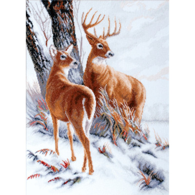 Пара оленів |  арт. М-30 | Набір для вишивки хрестиком