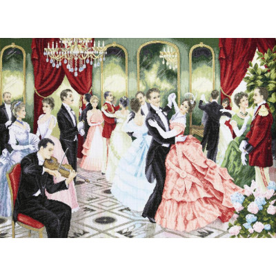 Віденський вальс |  арт. М-324 | Набір у змішаной техніці