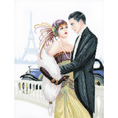 Побачення у Парижі |  арт. М-328 | Набір у змішаной техніці