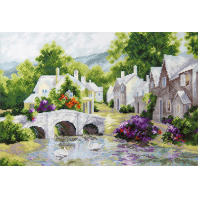 Гостинний містечко  |  арт. М-347 | Набір для вишивки хрестиком