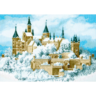 Замок в хмарах | арт. М-371 | Набір для вишивки хрестиком Замок в хмарах | арт. М-371 | Набір для вишивки хрестиком