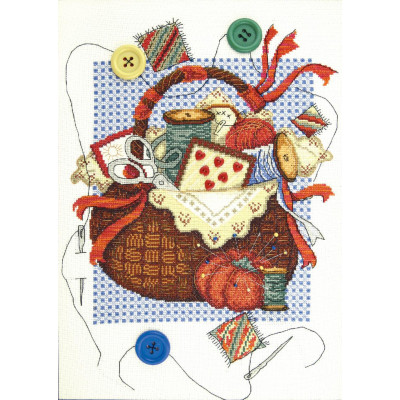 Кошик натхнення |  арт. М-391 | Набір у змішаной техніці