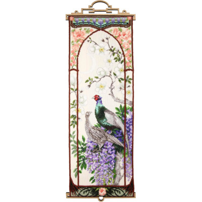 Фазани у гліцинії |  арт. М-404 | Набір у змішаной техніці