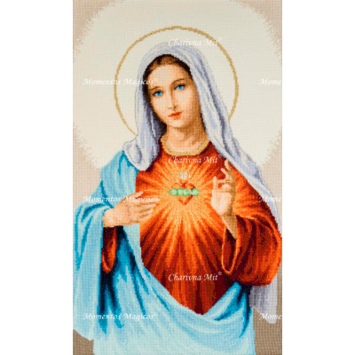 Діва Марія | арт. М-462 | Набір у змішаной техніці Діва Марія | арт. М-462 | Набір у змішаной техніці