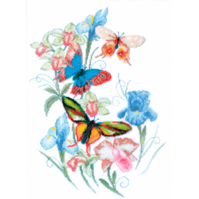 Метелики |  арт. М-48 | Набір у змішаной техніці