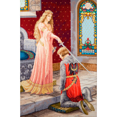 Посвячення в лицарі |  арт. М-487 | Набір у змішаной техніці