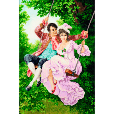 Романтичні розваги |  арт. М-514 | Набір у змішаной техніці