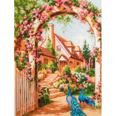 Сад троянд |  арт. М-532 | Набір для вишивки хрестиком
