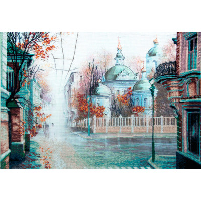 Тиха вулиця | арт. РК-063 | Набір для вишивки хрестиком Тиха вулиця | арт. РК-063 | Набір для вишивки хрестиком