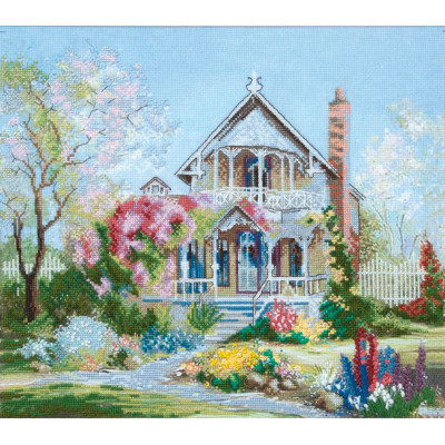 Квітучий сад |  арт. РК-066 | Набір у змішаной техніці