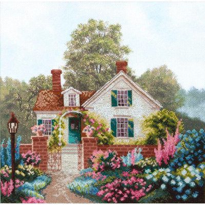 Білий будиночок |  арт. РК-071 | Набір для вишивки хрестиком