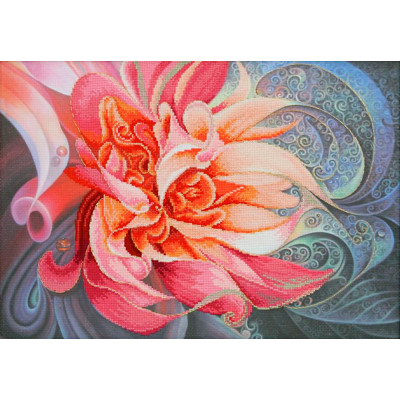 Півонія |  арт. РК-079 | Набір для вишивки хрестиком