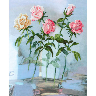 Пробудження троянд |  арт. РК-080 | Набір для вишивки хрестиком