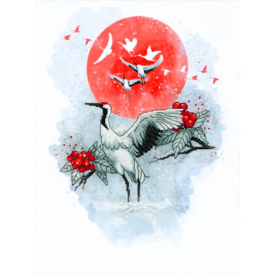 Журавлина пісня |  арт. РК-098 | Набір у змішаной техніці