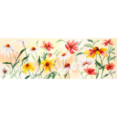 Барвисті квіти |  арт. РК-110 | Набір для вишивки хрестиком