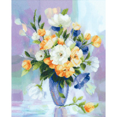 Акварельний букет |  арт. РК-112 | Набір для вишивки хрестиком