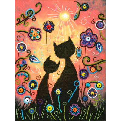 Спекотний полудень |  арт. РК-125 | Набір у змішаной техніці